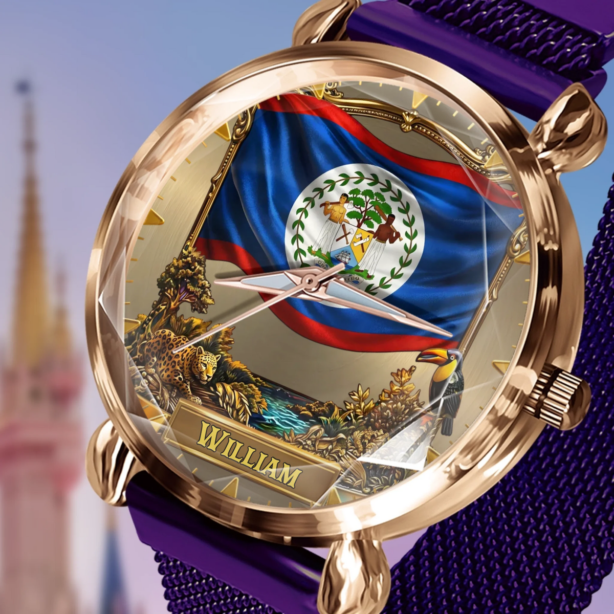紫色