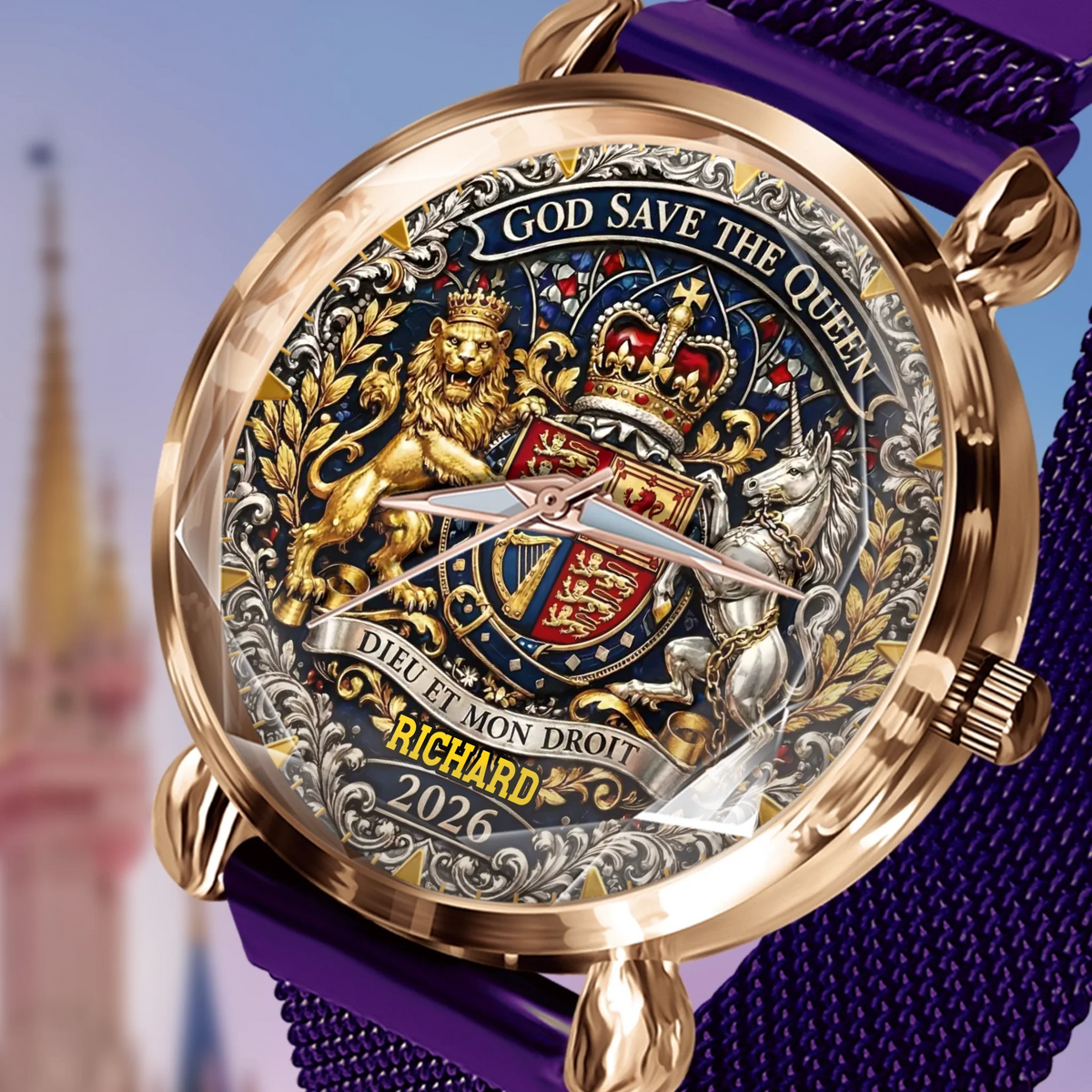 紫色