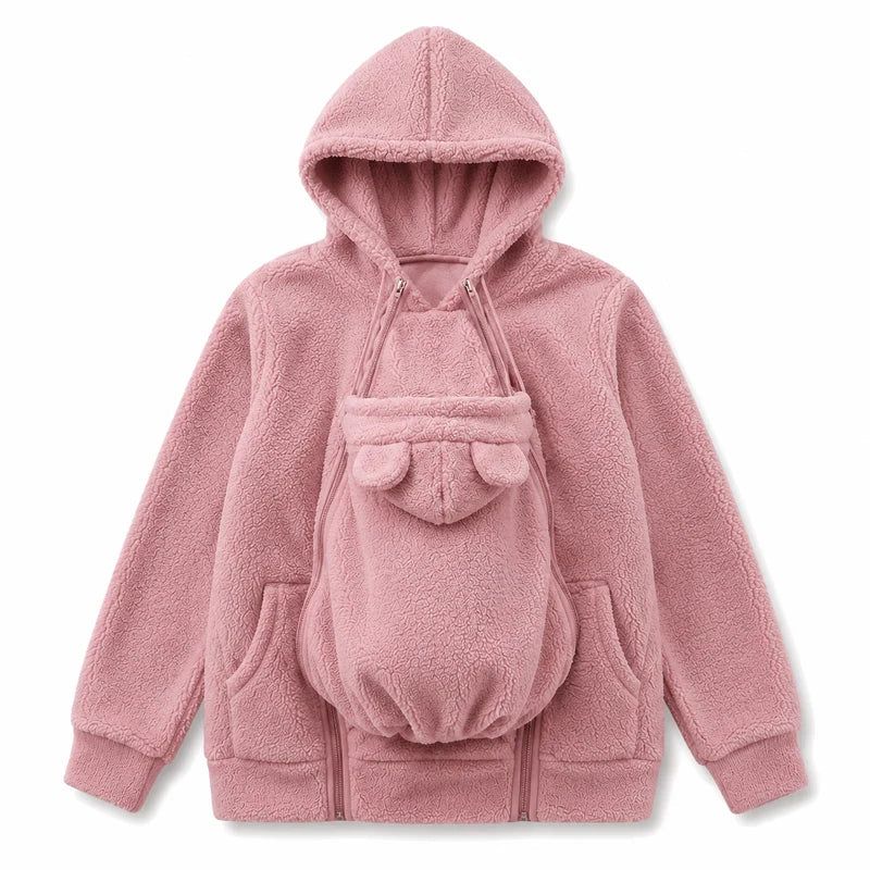 Hands-Free Babywearing Hoodie, Cozy Mama Baby Carrier Hoodie CH07 180540